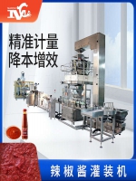 源頭工廠專業(yè)生產(chǎn)：邁馳辣椒醬灌裝機用戶關心疑難解答